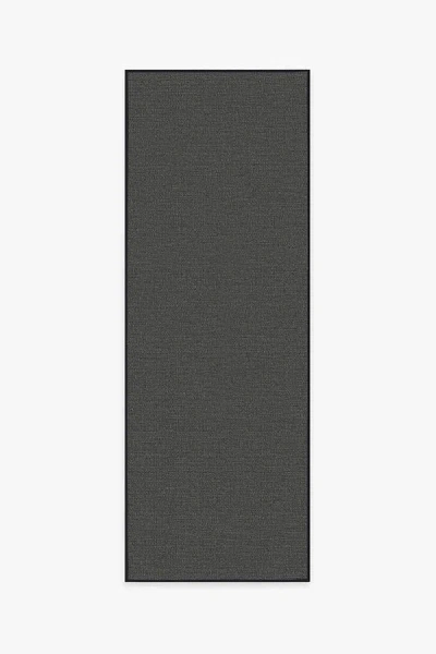 Ruggable Denim Solid Black Outdoor Rug