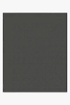 Ruggable Denim Solid Black Outdoor Rug In Black