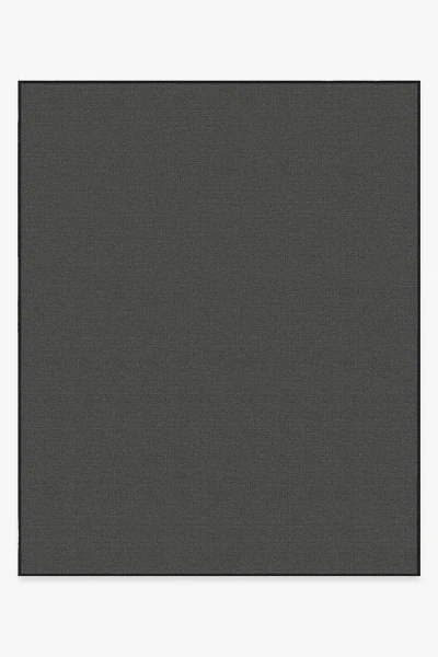 Ruggable Denim Solid Black Outdoor Rug