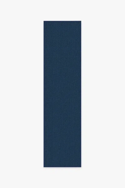 Ruggable Denim Solid Indigo Blue Outdoor Rug