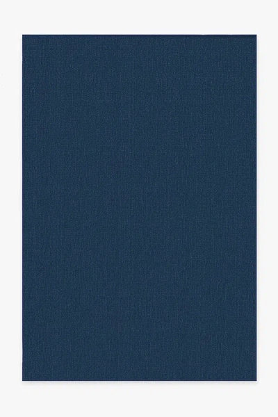 Ruggable Denim Solid Indigo Blue Outdoor Rug