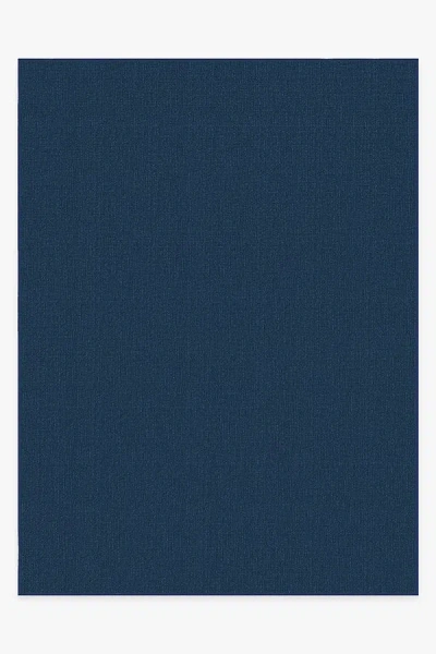 Ruggable Denim Solid Indigo Blue Outdoor Rug