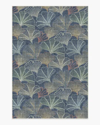 Ruggable Deniz Navy Flatwoven Rug In Blue