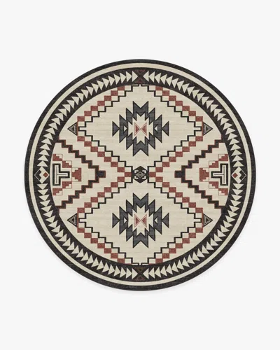 Ruggable Desert Sumac Flatwoven Rug In Brown