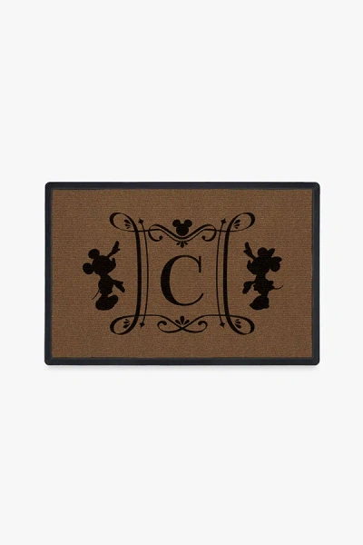 Ruggable Disney Marquee Monogram Doormat In Multi