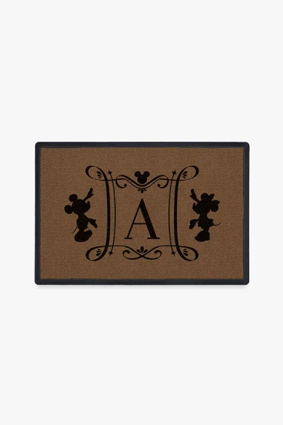 Ruggable Disney Marquee Monogram Doormat In Multi