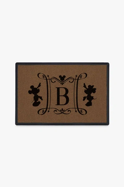 Ruggable Disney Marquee Monogram Doormat In Multi