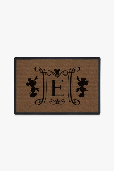 Ruggable Disney Marquee Monogram Doormat In Multi