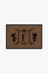Ruggable Disney Marquee Monogram Doormat In Brown