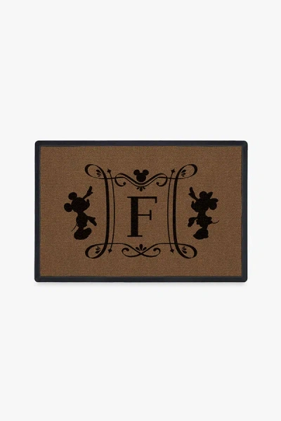 Ruggable Disney Marquee Monogram Doormat In Multi
