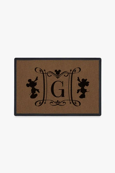 Ruggable Disney Marquee Monogram Doormat In Multi