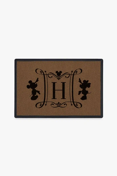 Ruggable Disney Marquee Monogram Doormat In Multi