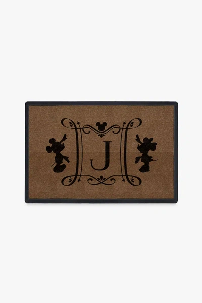 Ruggable Disney Marquee Monogram Doormat In Multi