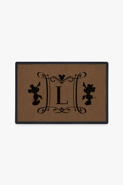 Ruggable Disney Marquee Monogram Doormat In Multi
