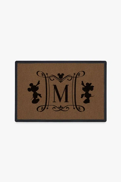 Ruggable Disney Marquee Monogram Doormat In Multi
