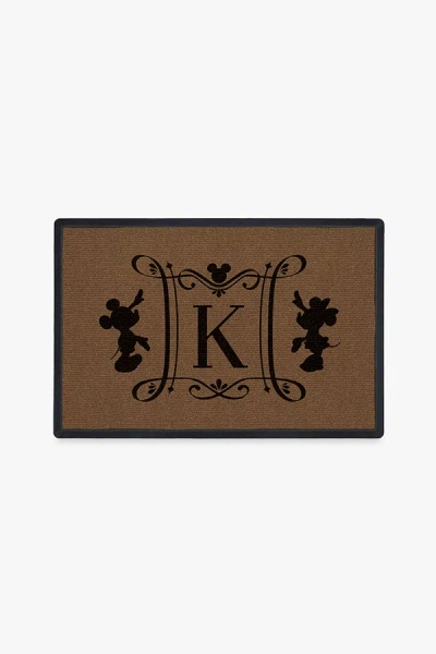 Ruggable Disney Marquee Monogram Doormat In Multi
