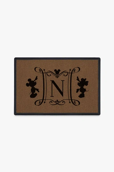 Ruggable Disney Marquee Monogram Doormat In Multi
