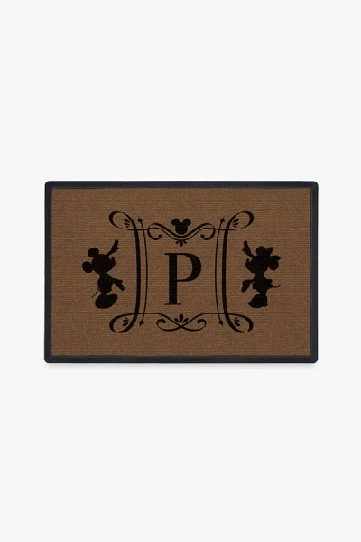 Ruggable Disney Marquee Monogram Doormat In Multi