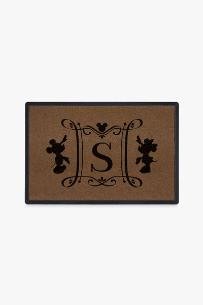 Ruggable Disney Marquee Monogram Doormat In Multi