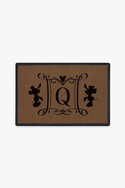 Ruggable Disney Marquee Monogram Doormat In Multi
