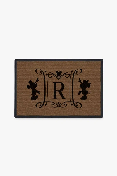 Ruggable Disney Marquee Monogram Doormat In Multi
