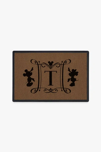 Ruggable Disney Marquee Monogram Doormat In Multi