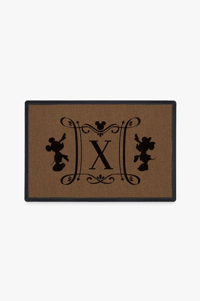 Ruggable Disney Marquee Monogram Doormat In Multi