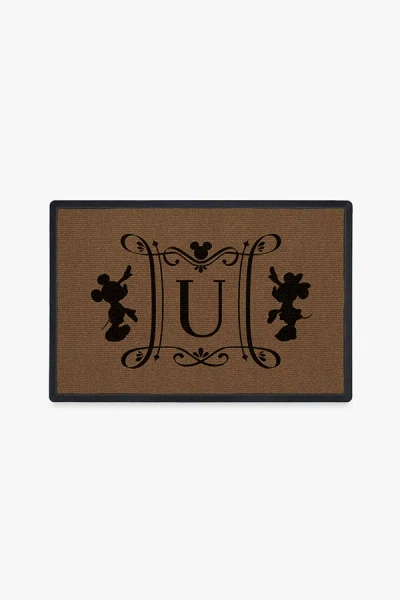 Ruggable Disney Marquee Monogram Doormat In Multi