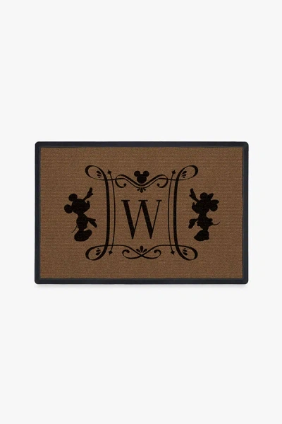 Ruggable Disney Marquee Monogram Doormat In Multi