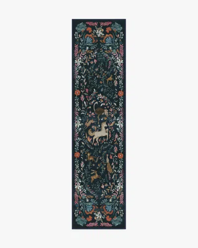 Ruggable Dreamweaver Blue Multicolor Flatwoven Rug By Iris Apfel