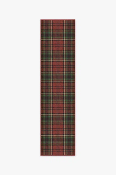 Ruggable Dress Stewart Tartan Red Flatwoven Rug