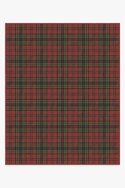 Ruggable Dress Stewart Tartan Red Flatwoven Rug