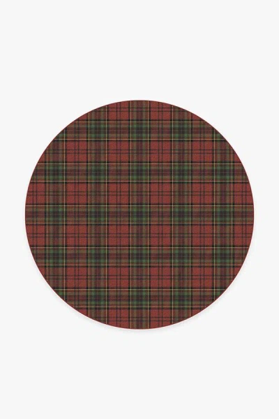 Ruggable Dress Stewart Tartan Red Flatwoven Rug