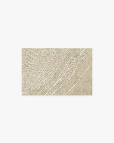 Ruggable Dune Stone & Ivory Flatwoven Rug By The Local Project In Brown