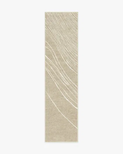 Ruggable Dune Stone & Ivory Flatwoven Rug By The Local Project In Brown