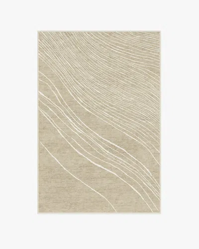 Ruggable Dune Stone & Ivory Flatwoven Rug By The Local Project In Brown