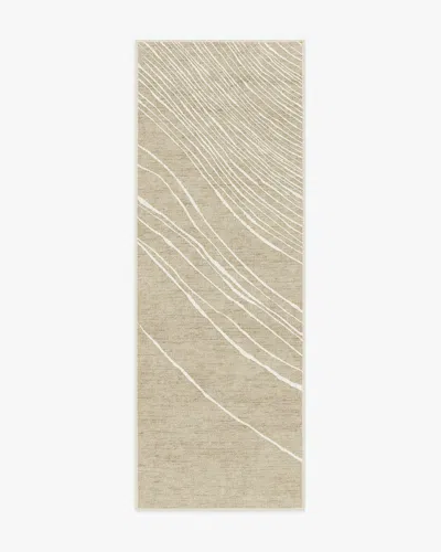 Ruggable Dune Stone & Ivory Flatwoven Rug By The Local Project In Brown