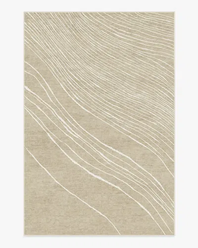 Ruggable Dune Stone & Ivory Flatwoven Rug By The Local Project In Brown