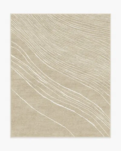 Ruggable Dune Stone & Ivory Flatwoven Rug By The Local Project In Brown