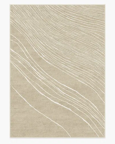 Ruggable Dune Stone & Ivory Flatwoven Rug By The Local Project In Brown