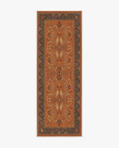 Ruggable Eartha Terracotta Flatwoven Rug By Justina Blakeney In Brown