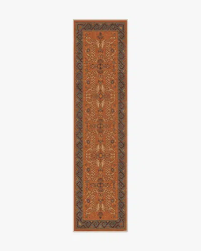 Ruggable Eartha Terracotta Flatwoven Rug By Justina Blakeney In Brown