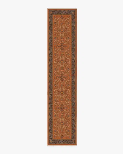Ruggable Eartha Terracotta Flatwoven Rug By Justina Blakeney In Brown