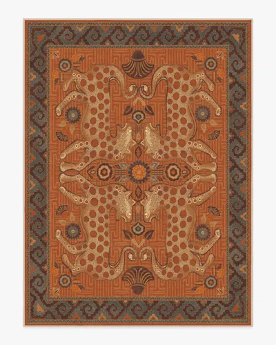 Ruggable Eartha Terracotta Flatwoven Rug By Justina Blakeney In Multi