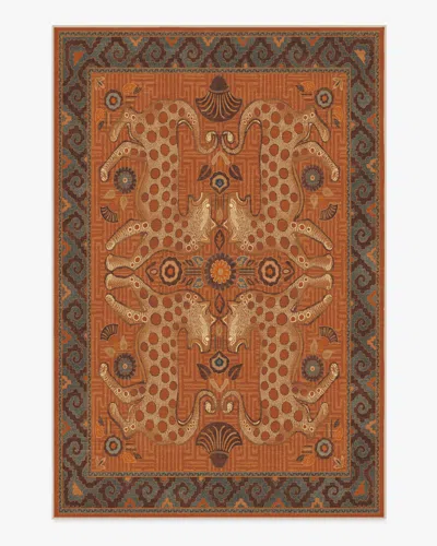 Ruggable Eartha Terracotta Flatwoven Rug By Justina Blakeney In Multi