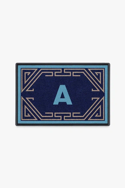 Ruggable Easthampton Monogram Doormat By Jonathan Adler In Multi