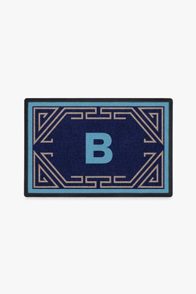 Ruggable Easthampton Monogram Doormat By Jonathan Adler In Multi
