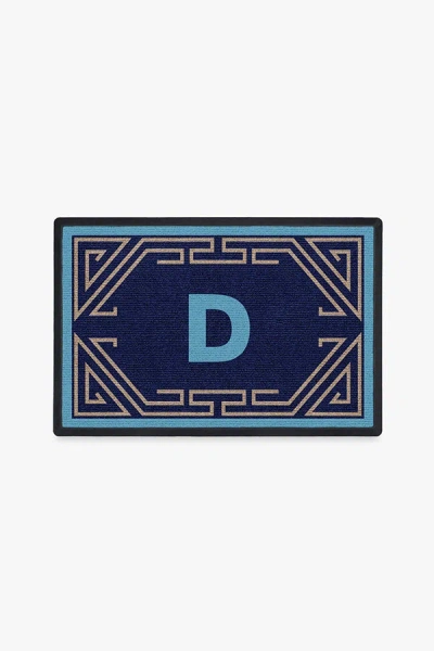 Ruggable Easthampton Monogram Doormat By Jonathan Adler In Multi