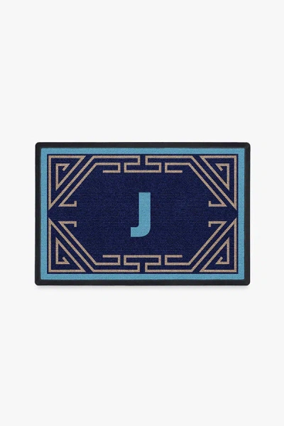 Ruggable Easthampton Monogram Doormat By Jonathan Adler In Multi