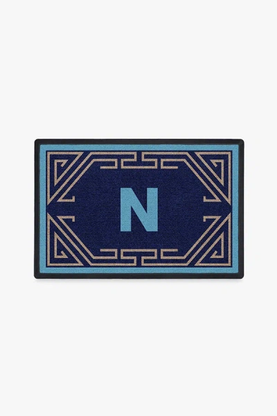 Ruggable Easthampton Monogram Doormat By Jonathan Adler In Multi